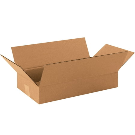 UPC: 0812578004188 | The Packaging Wholesalers Long Corrugated Boxes 16  x 9  x 3  Kraft 25/Bundle BS160903