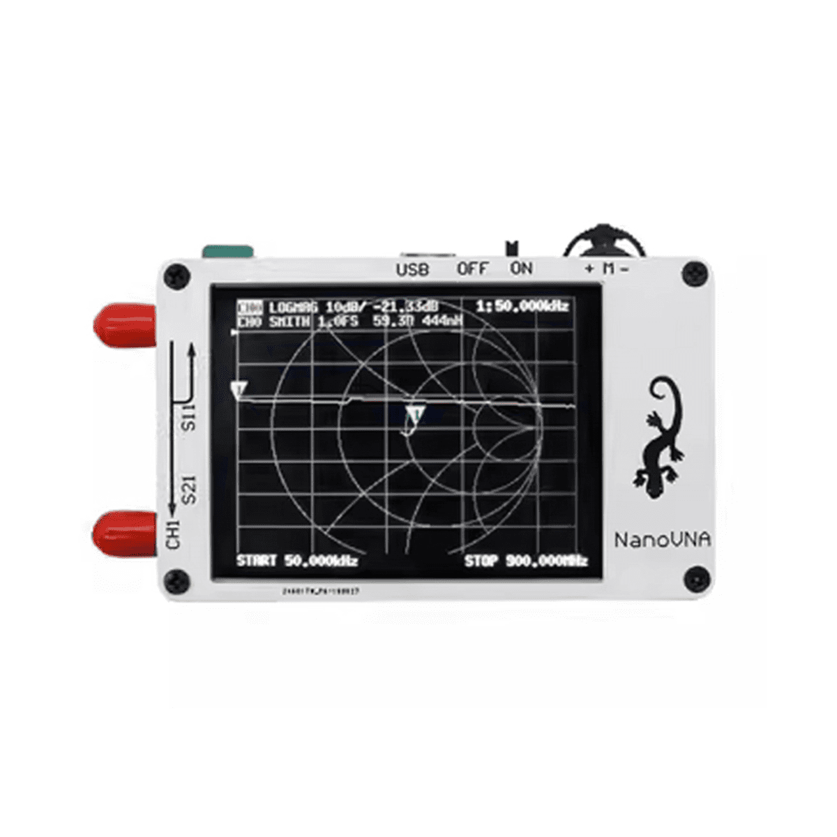 NanoVNA Vector Network Analyzer 2.8Inch VSWR 50KHz900MHzHF Short Board Analyzer