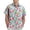 Pink, variant on OIOLOYJM Button Down Shirt for Men Short Sleeve Summer Hawaiian Tropical Travel Beach Shirts Fashion Casual Relaxed Fit Lightweight T Shirts with Pocket Watermelon Red XL