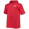 thumbnail image 2 of Men's Fanatics Tom Brady Red Tampa Bay Buccaneers Big & Tall Player Name & Number Hoodie T-Shirt, 2 of 3