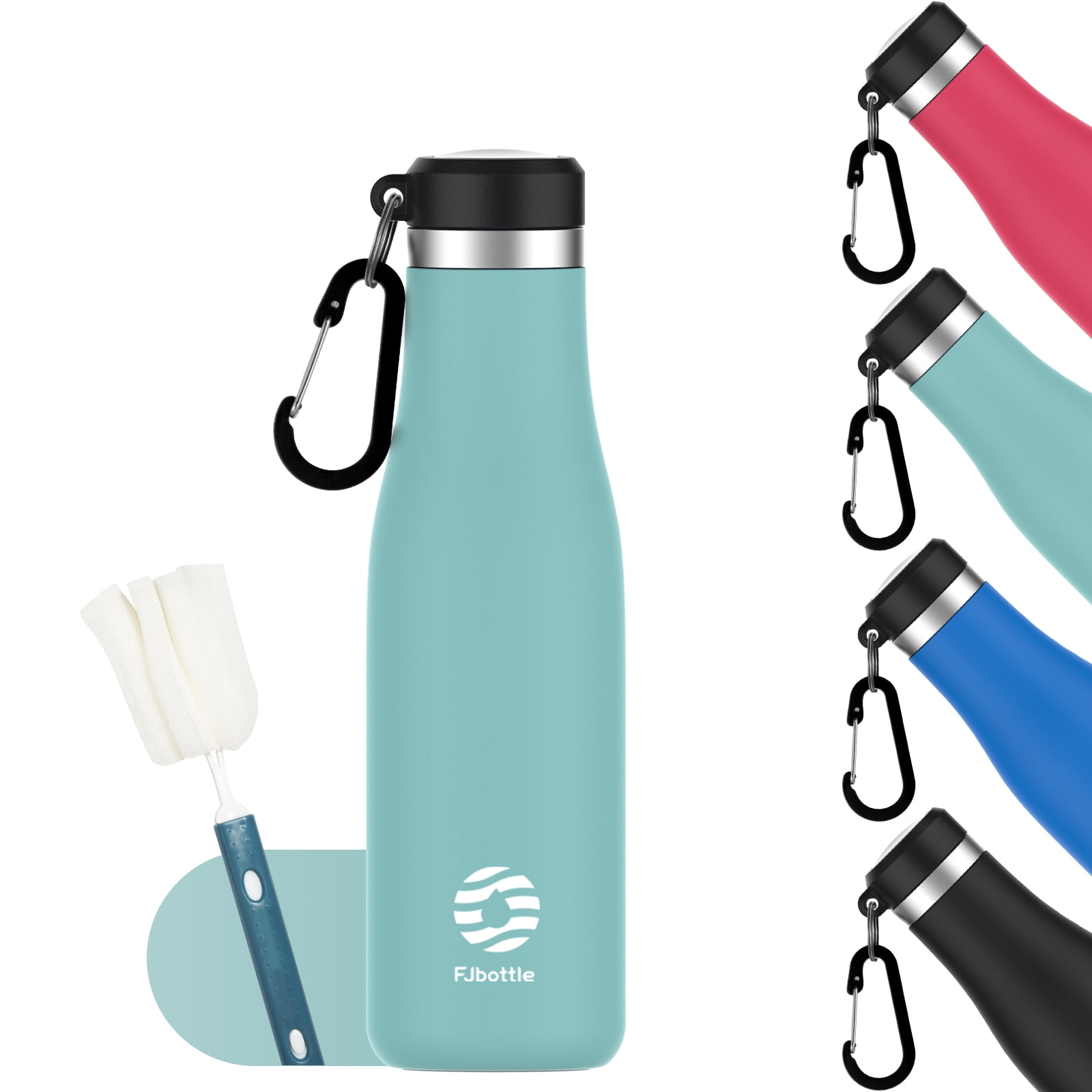 20 oz Stainless Steel Insulated Kids Water Bottle With Straw – FJBottle  Official Website