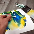thumbnail image 5 of Jacquard Alcohol Inks 3 Pack Bundle, Sapphire Blue, Baja Blue and Passion Purple and 10X Pixiss Ink Blending Tools, 5 of 5