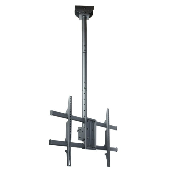VideoSecu TV Ceiling Mount fits Most 39" – 70" LCD LED HDTV 4K TVs, Vizio Samsung RCA Sceptre LG Flat Panel Screen Displays, Tilt Swivel Bracket Fits Flat or Vaulted Ceiling BXQ