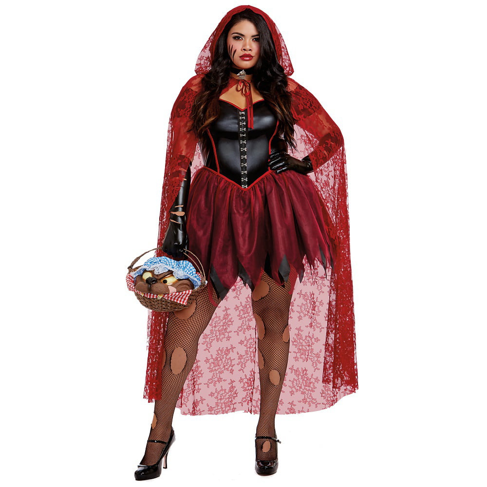 Smiffy's Black XL Fishnet Tights Plus Size Halloween Costume Fancy Dress