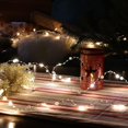 thumbnail image 5 of Guirnalda de perlas blancas de LED, luces de cadena de hadas con pilas con función de temporizador para decoración de eventos de fiesta de Navidad de bodas - Longitud: 51 juegos bl, 5 of 5