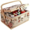 Smartek Classic Sewing Basket-9.4"X6.6"X4.1"