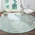 thumbnail image 2 of SAFAVIEH Evoke Lorna Bordered Area Rug, Ivory/Light Blue, 4' x 6', 2 of 10
