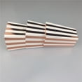 thumbnail image 4 of 24pcs Vertical Stripe Popcorn Boxes Holder Popcorn Snack Container Party Supplies Rose Gold, 4 of 6