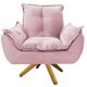 thumbnail image 1 of Sillón Odette base giratoria - Rosa claro WEIK Odette, 1 of 5