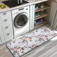 thumbnail image 3 of Pioneer Flower Floral Print Pattern Kitchen Rug Mat,Kitchen Runner Rugs Non Skid Washable,Decorative Kitchen Floor Mats for Kitchen,Sink,Laundry,17"x47.2", 3 of 7