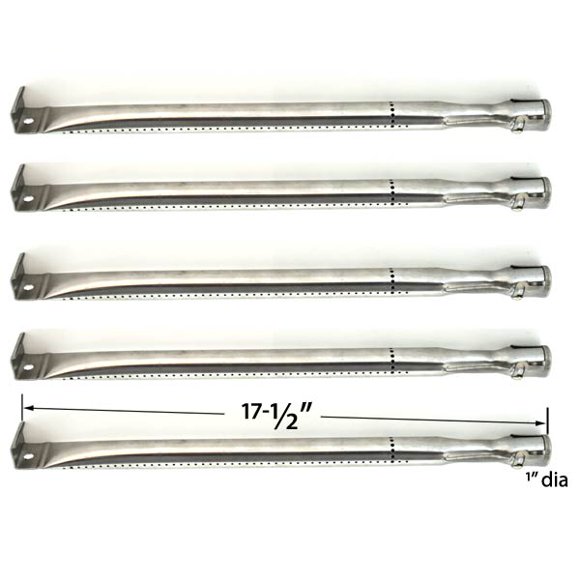 Replacement Grill Burner For BBQTEK GSC3219TA, GSS3219A, GSS3219B, Tera Gear GSS2520JA & Presidents Choice GSS3220JSN , PC10011012 Gas Models-5PK