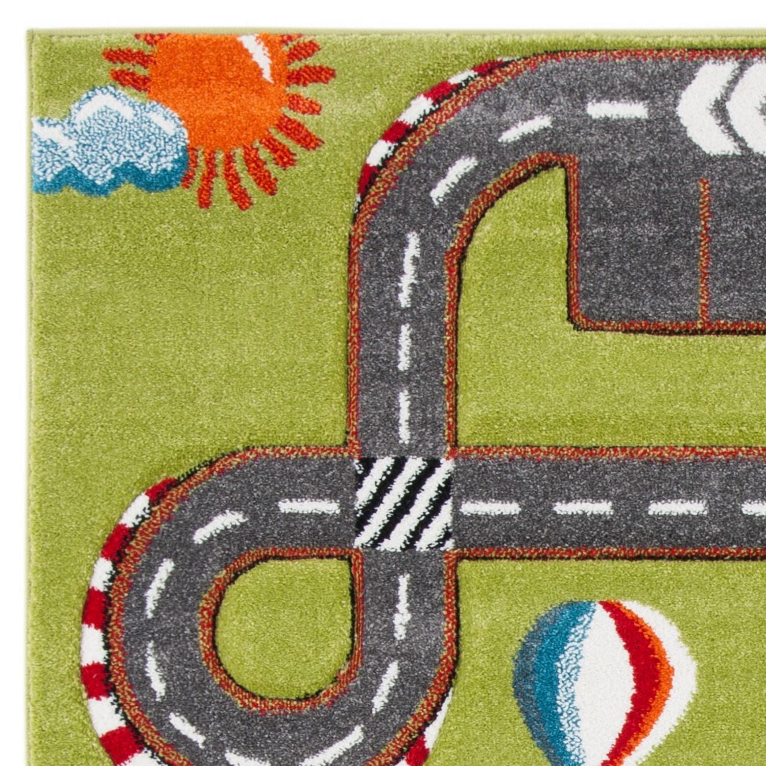 Safavieh Carousel Kids Devan Train track Area Rug
