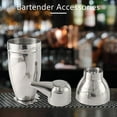thumbnail image 2 of 1 x Stainless steel penguin cocktail shaker-Silver, 2 of 7