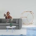 thumbnail image 2 of Adorno De Caballero Acrílico, Centro De Mesa, Impermeable, Regalo, Decoración De Escritorio Con Base Para El Hogar, Estante Colgante De Pared De Metal De 3 Niveles, Decoración, Ahorro De, 2 of 8