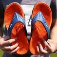 thumbnail image 6 of Mens Slippers,Men Summer Flip Flop Sandals Arch Support Beach Footwear for Casual Outdoor,Slippers for Men,Orange,11, 6 of 9