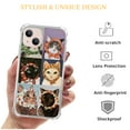 thumbnail image 2 of Cat Painting Case Compatible with iPhone 14 Plus,Aesthetic Art Design TPU Bumper Cover Case, 2 of 4