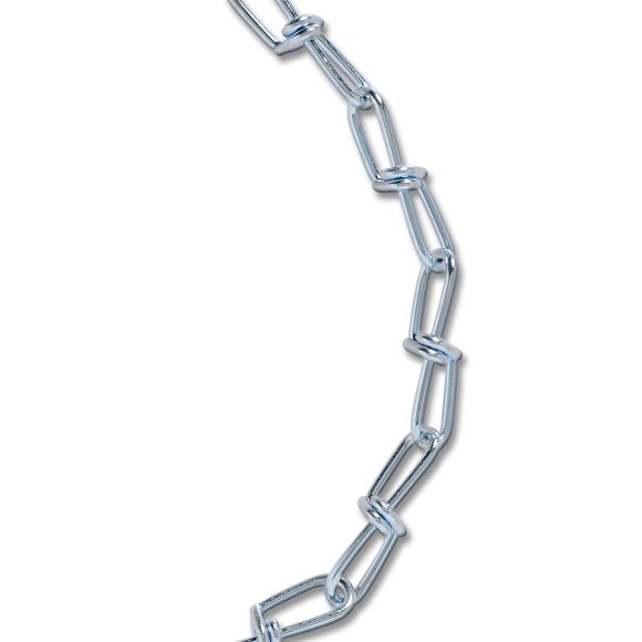 Koch 738886 No.3 by 200-Feet Double Loop Chain, Zinc Plated