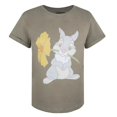 thumbnail image 1 of Bambi - Camiseta de Thumper Flor para Mujer (Caqui Claro, Azul, Amarillo), 1 of 3