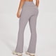 thumbnail image 4 of MKLEKYY Leggings deportivos mujer Pantalones de yoga de pierna ancha para mujer Leggings acampanados de entrenamiento con corte de bota de moda con cintura alta plegables, 4 of 4