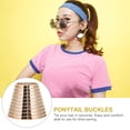 thumbnail image 3 of Shisuyan 8 Pcs Boucles de Queue de Cheval Pince à Cheveux Barrette Support de Queue de Cheval Accessoires, 3 of 8