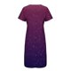 thumbnail image 5 of Puntoco Vestido De Manga Corta Con Cuello En V, Vestido De Bolsillo De Manga Corta Con Botones Y Cuello En V Estampado Para Mujer Púrpura (31405) Xxl, 5 of 5