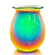 Leyoue Electric Art glass Warmer Full Size Scented Wax Warmer,Single Pack