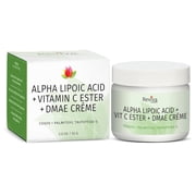 Reviva Labs DMAE Cream with Alpha Lipoic Acid, Vitamin C Ester - Skin Firming and Moisturizing Cream