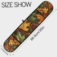 thumbnail image 3 of Yayeee Double Oven Mitt Kitchen Heat Resistant Baking 35" x7" Quilted Glove, Colorful Autumn Leaves, 3 of 6