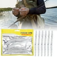 thumbnail image 3 of Bait 3Set Artificial Simulation Soft Silicone Earthworm Shape Lure Bait Fishing Accessory, 3 of 7