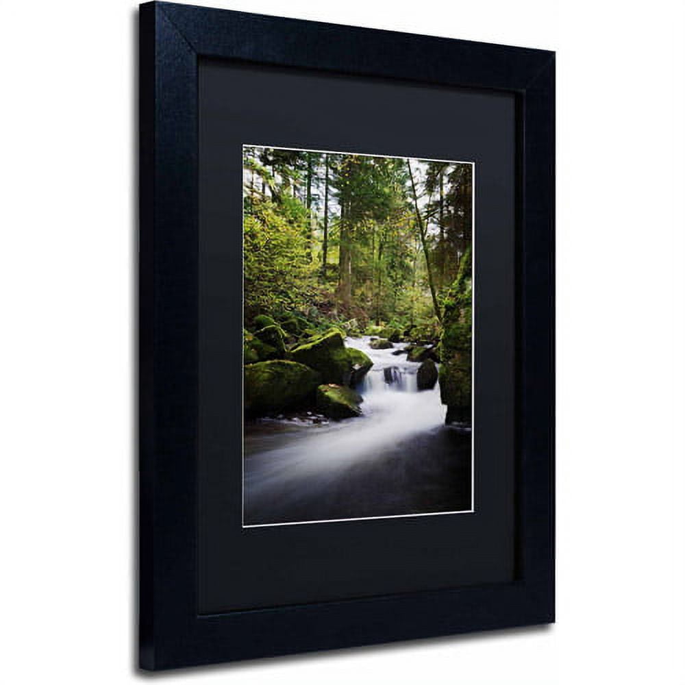 Trademark Fine Art "Time Out" Canvas Art by Philippe Sainte-Laudy, Black Matte, Black Frame