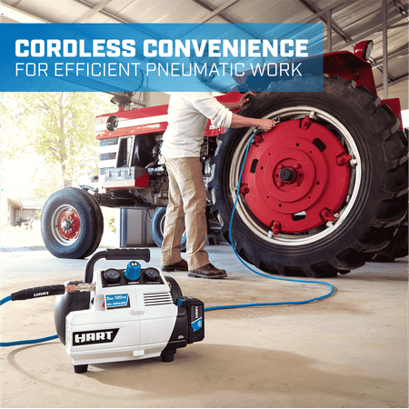 HART 20-Volt 2-Gallon Compressor (Battery Not Included)