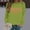 Green, variant on LIZUOJUN Halloween Sweatshirt for Women Crew Neck Vintage Loungewear Warm Fall Winter Pullover Tops Autumn Spooky Season Pumpkin Ghost Holiday Graphic Print, L