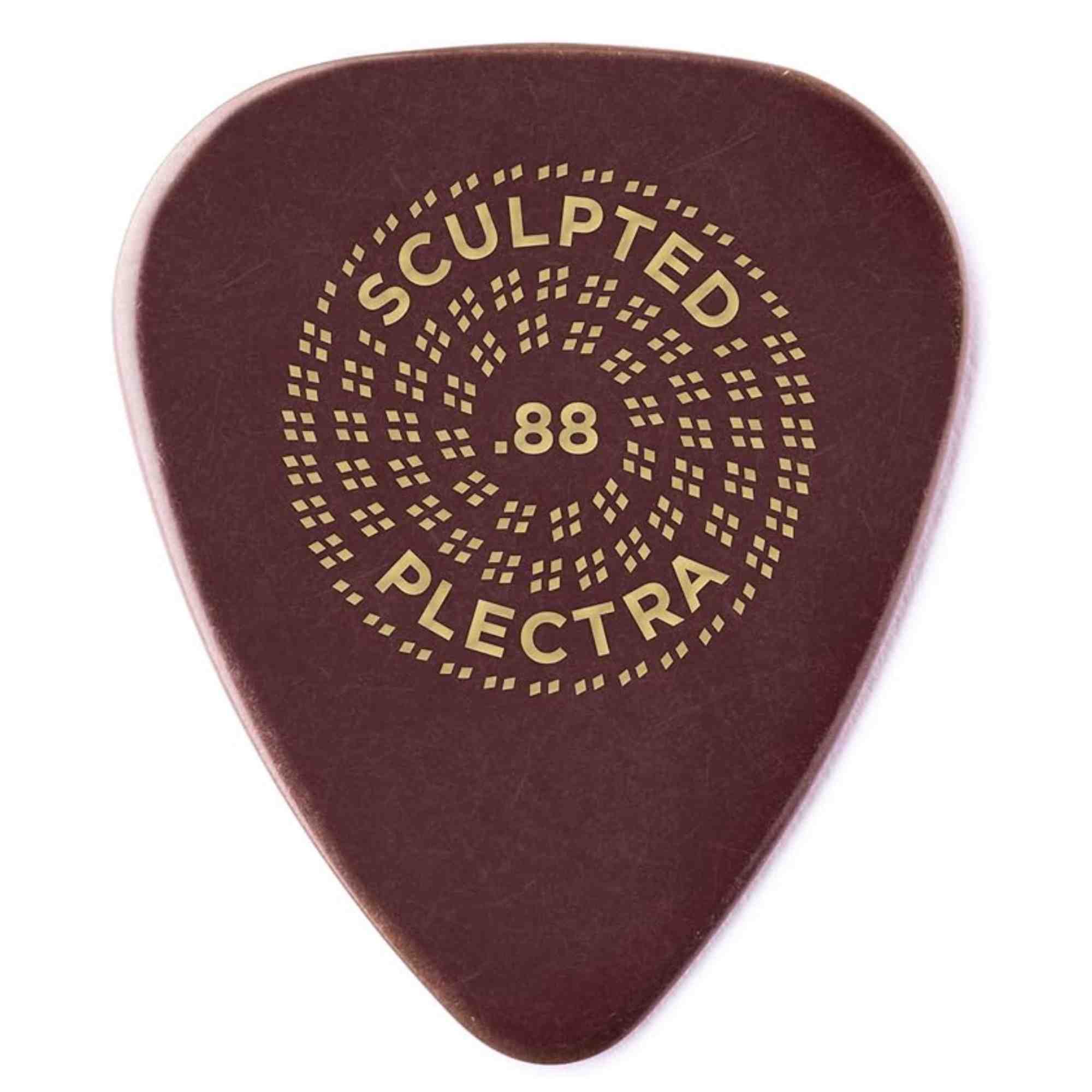 Dunlop Primetone Standard Sculpted Plectra - 0.88mm Gauge - 12 Pack