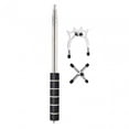 thumbnail image 2 of braveheart Accessoire de Queue de Billard Durable et Ajustable avec Tige de Rack en Acier Inoxydable et Pont Rétractable pour Jouer Tête Haute Tête Croisée, 2 of 6