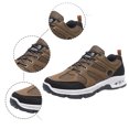 thumbnail image 6 of Yindaity Hiking Shoes Men Waterproof Lightweight Non Slip Work Shoes for Men Outdoor Sports Walking Shoes Casual Sneaker Khaki,9, 6 of 6