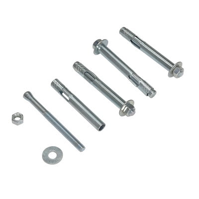 

Vestil AS-124-4PK Stl Concrete Anch Bolts .5 X4 4Pk