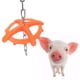 thumbnail image 2 of Cadena colgante de plástico de alta resistencia para comida veterinaria, juguete para morder, cochinillo de animales de granja, 2 of 5