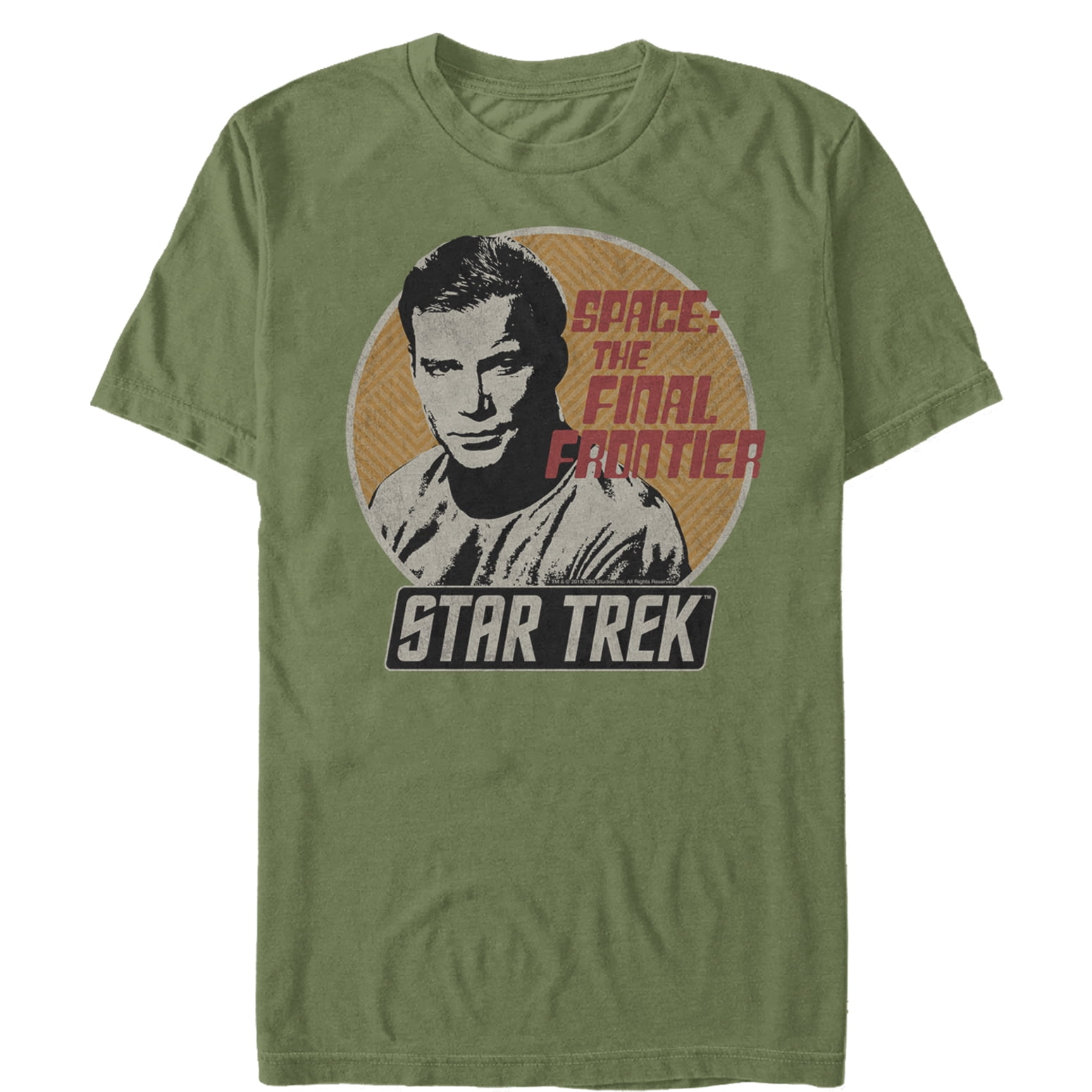 Star Trek Star Trek Men S Final Frontier Kirk Circle T Shirt