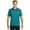 Tropic Blue-PK1, variant on Sport-Tek ST659 Contrast Stitch Micropique Sport-Wick Polo, Mens Polo Shirts