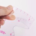 thumbnail image 5 of Uxcell Styling Sewing French Curve Ruler, 24x11cm Clear Sewing Pattern Making Ruler, 5 of 6
