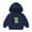 Dark Blue, variant on IROINNID Infant Comfy Hoodies Cute Dino Cartoon Pullover Outerwear