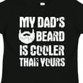thumbnail image 4 of Inktastic My Dad's Beard is Cooler Than Yours in White Boys Toddler T-Shirt, 4 of 5