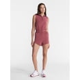 thumbnail image 3 of Avia Women's Scubaknit Romper, Sizes XS-4X, 3 of 6