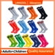 thumbnail image 2 of Calcetines deportivos de fútbol para adultos y niños, medias largas hasta la rodilla de algodón y LICRA, medias tobilleras de fútbol y béisbol, 1 par en  unisex, 2 of 2