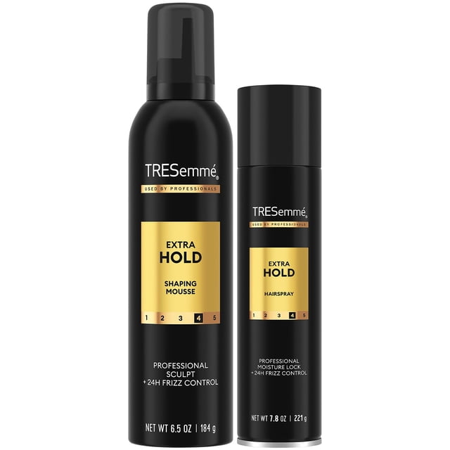 Laca para el cabello y espuma modeladora TRESemmé Extra Hold para el cuidado del cabello