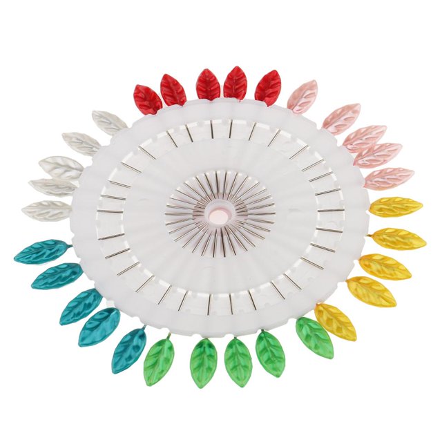 Pernos de La Cabeza Pernos de La Confección 30pcs con para Coser La Bufanda Del para proteger de Hijab Del Sastre , Hoja