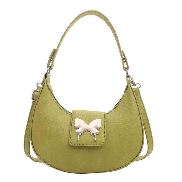 Niche Design Butterfly Y2K Monedero de piel sintética para mujeres y niñas