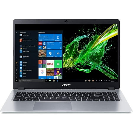 Acer A515-43-R19L 15.6 in. Aspire 5 Slim Laptop Full HD IPS Display Laptop - Silver