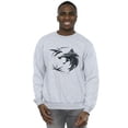 thumbnail image 2 of Netflix Mens The Witcher Wolf Logo Sweatshirt, 2 of 3