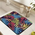 thumbnail image 2 of Tropical Vibe Diatom Mud Kitchen Mat, Palm Leaf Absorbent Coffee Bar Pad, Under Coffee Maker Mat, Quick Dry and Reusable Summer Mat, 2 of 4